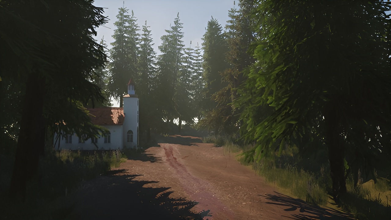 Mysterious Church — outdoor environment